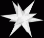 Stern klein - Weiß 16 cm